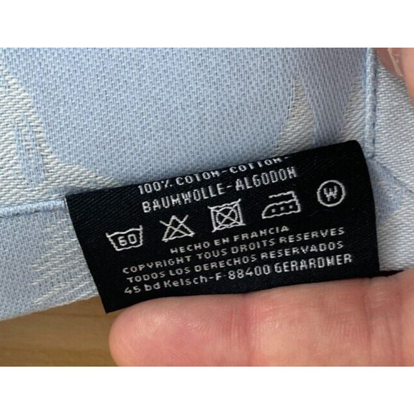 Le Jacquard Francais A La Francaise Napkins Floral Blue Pink Yellow Set of 3 New - Picture 16 of 16